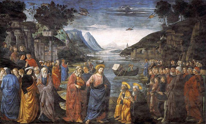 Domenico Ghirlandaio Calling of the Apostles France oil painting art